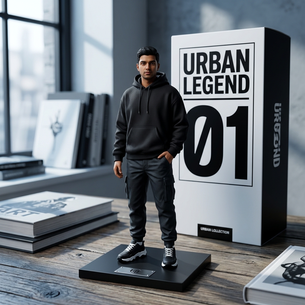 8 Instagram-Viral 1/7 Scale Action Figure Gemini AI Prompts for Men