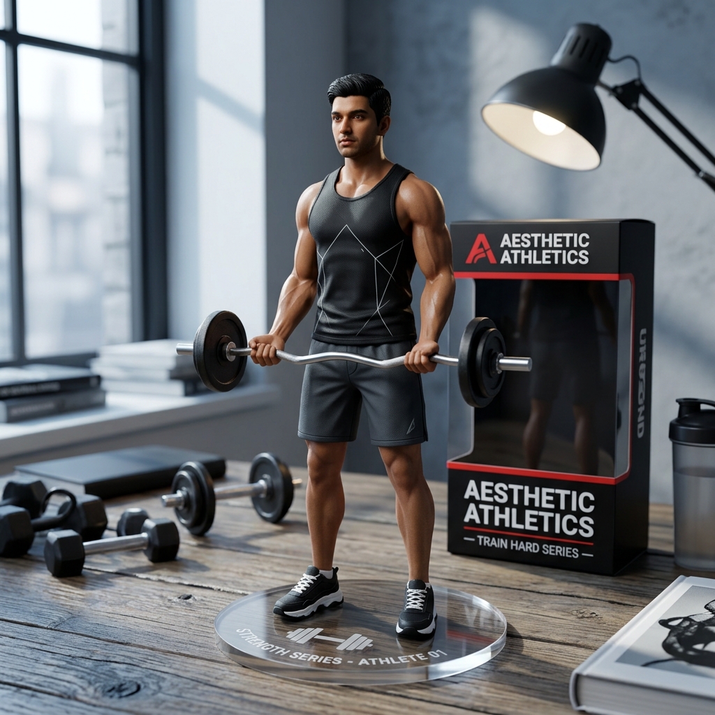 8 Instagram-Viral 1/7 Scale Action Figure Gemini AI Prompts for Men