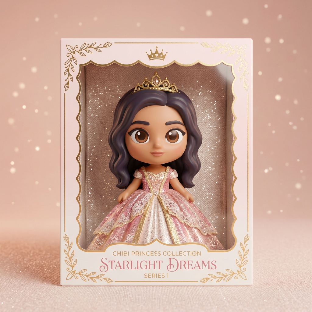 8 Gemini AI Prompts for 3D Chibi Girl Collectibles with Packaging Boxes 8 Gemini AI Prompts for 3D Chibi Girl Collectibles with Packaging Boxes