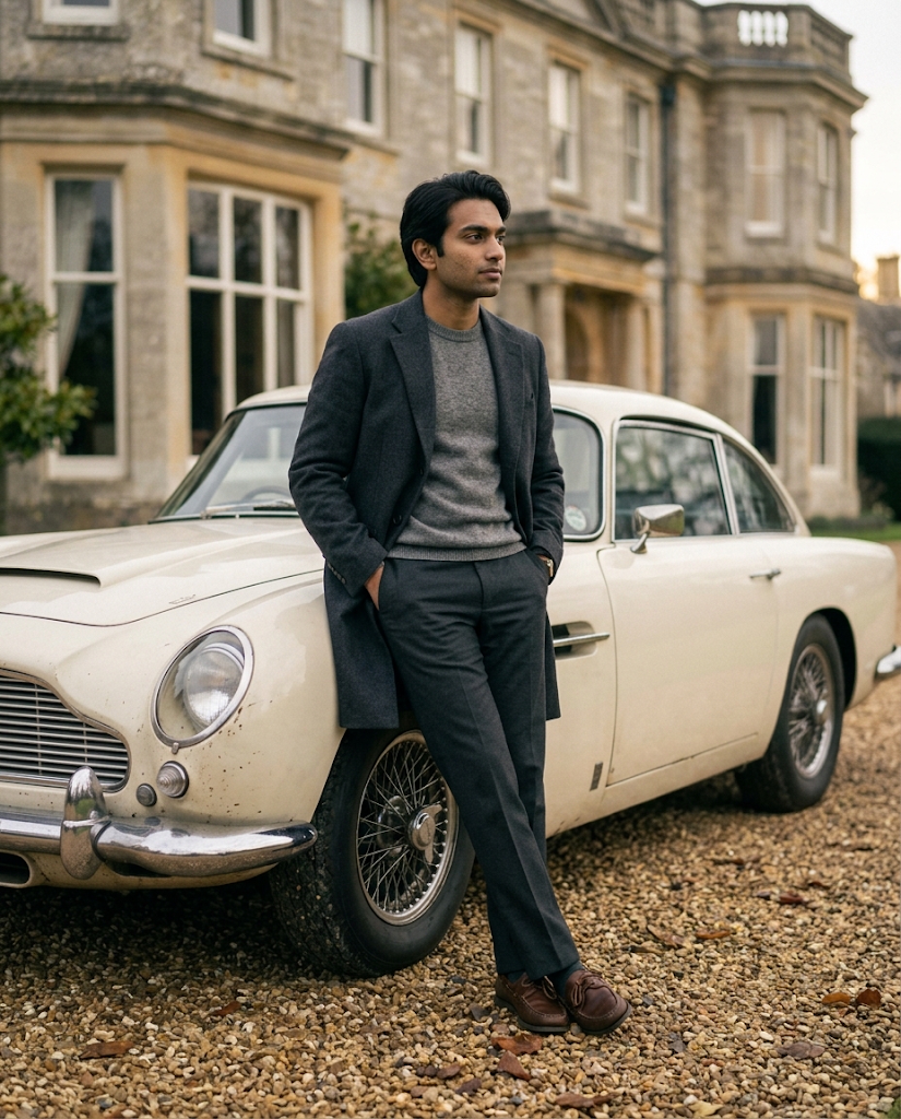8 Old Money Aesthetic Gemini AI Prompts for Men's Portraits