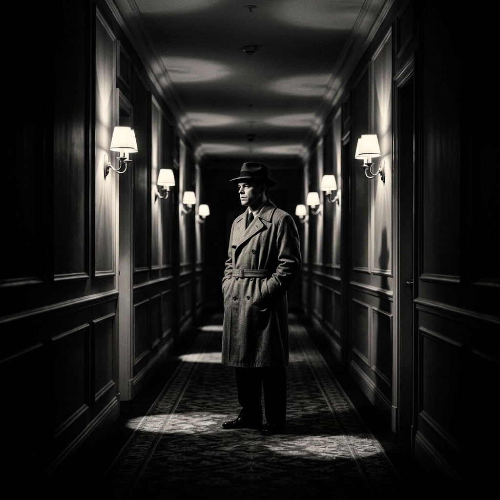 Film Noir Black and White Gemini AI Prompts for Men