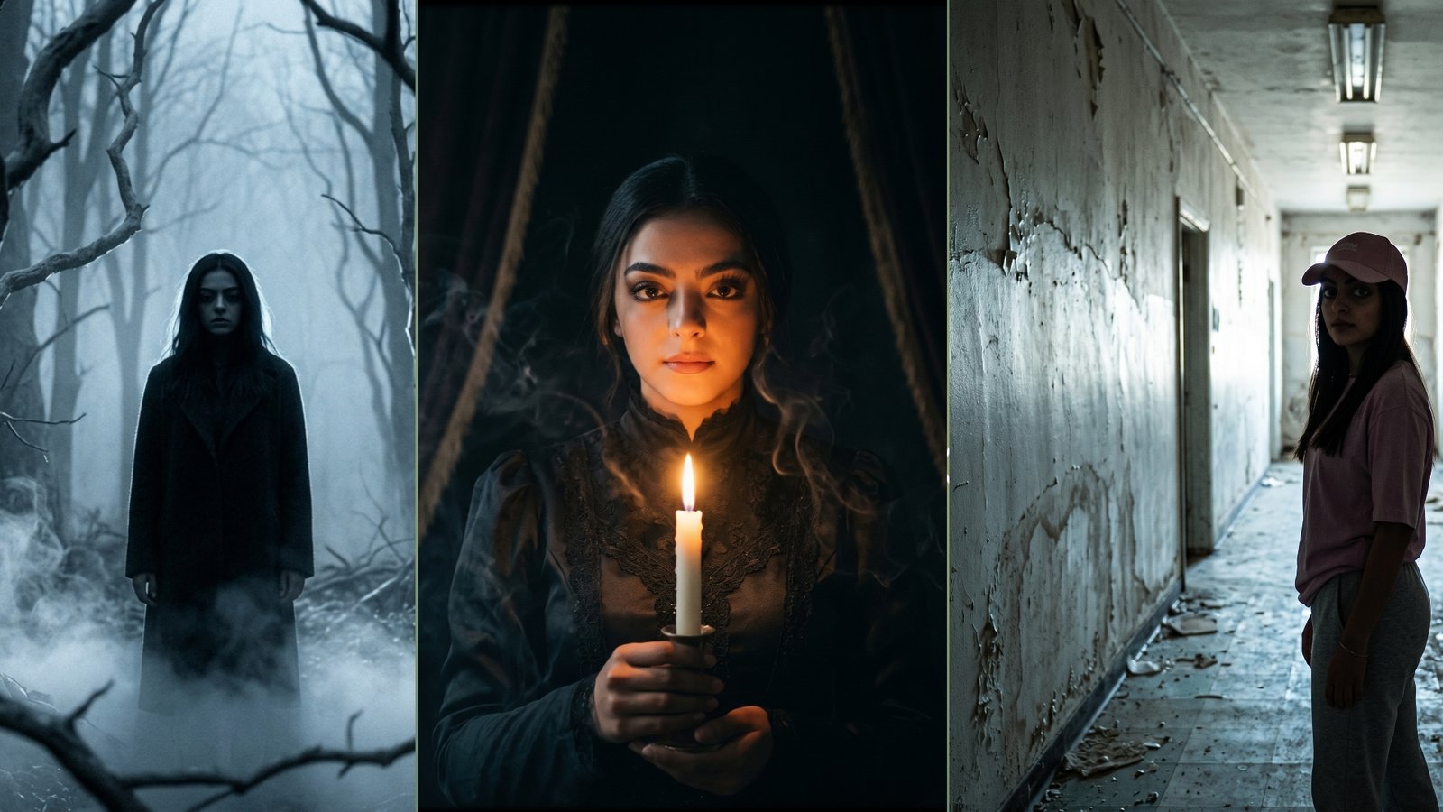 7 Horror Film Style Gemini AI Prompts for Women's Dramatic Portraits