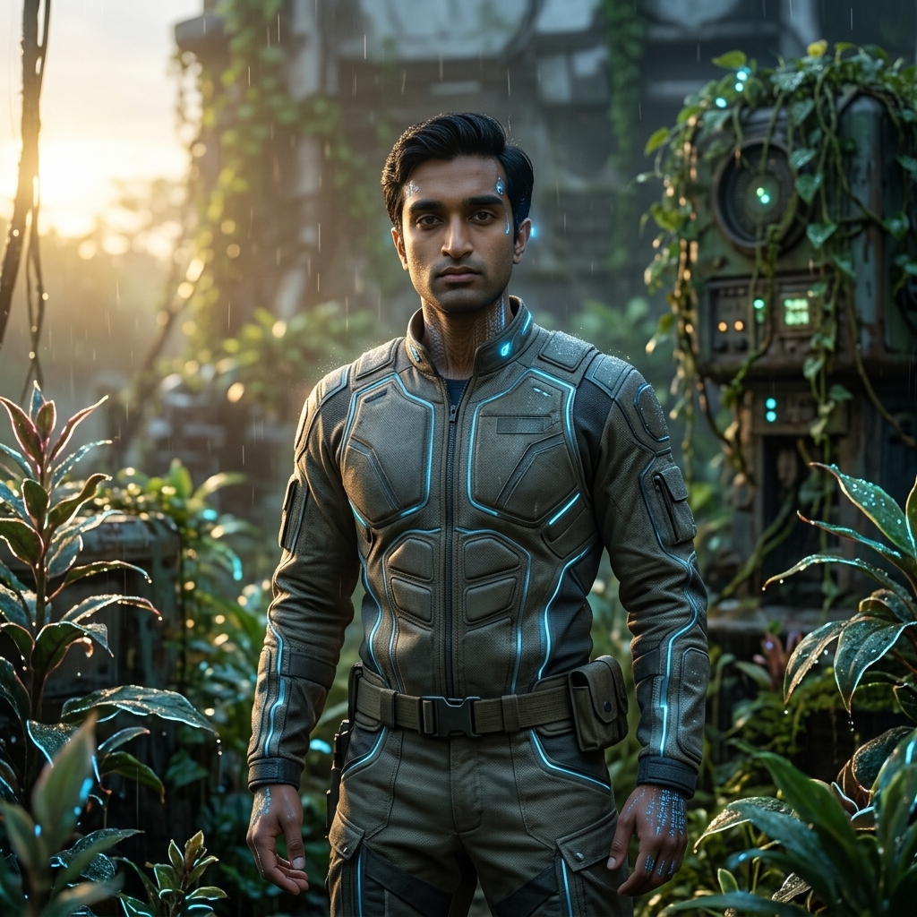 9 Sci-Fi Cyberpunk 2090 Gemini AI Prompts for Men's Futuristic Portraits 9 Sci-Fi Cyberpunk 2090 Gemini AI Prompts for Men's Futuristic Portraits