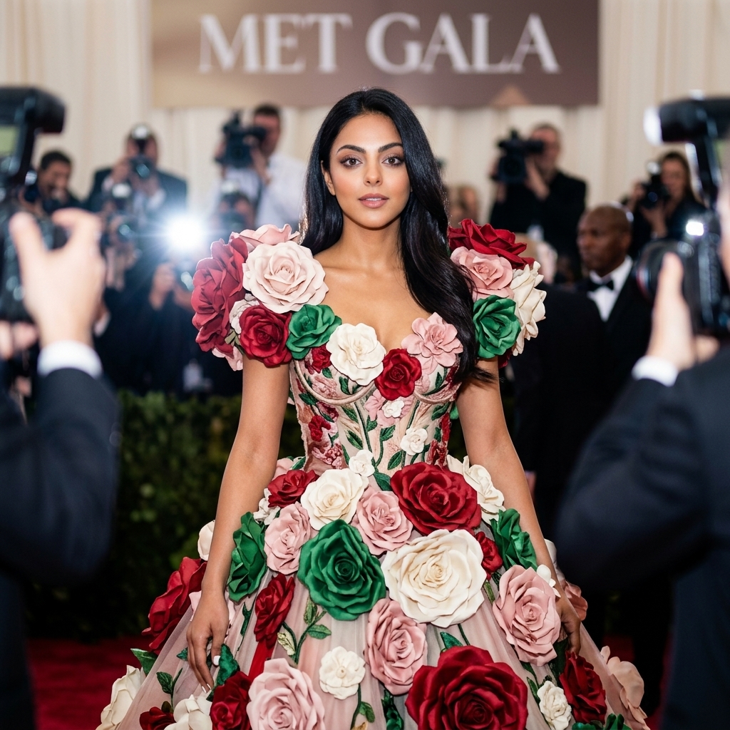 8 Met Gala Red Carpet Gemini AI Prompts for Women's Glam Portraits