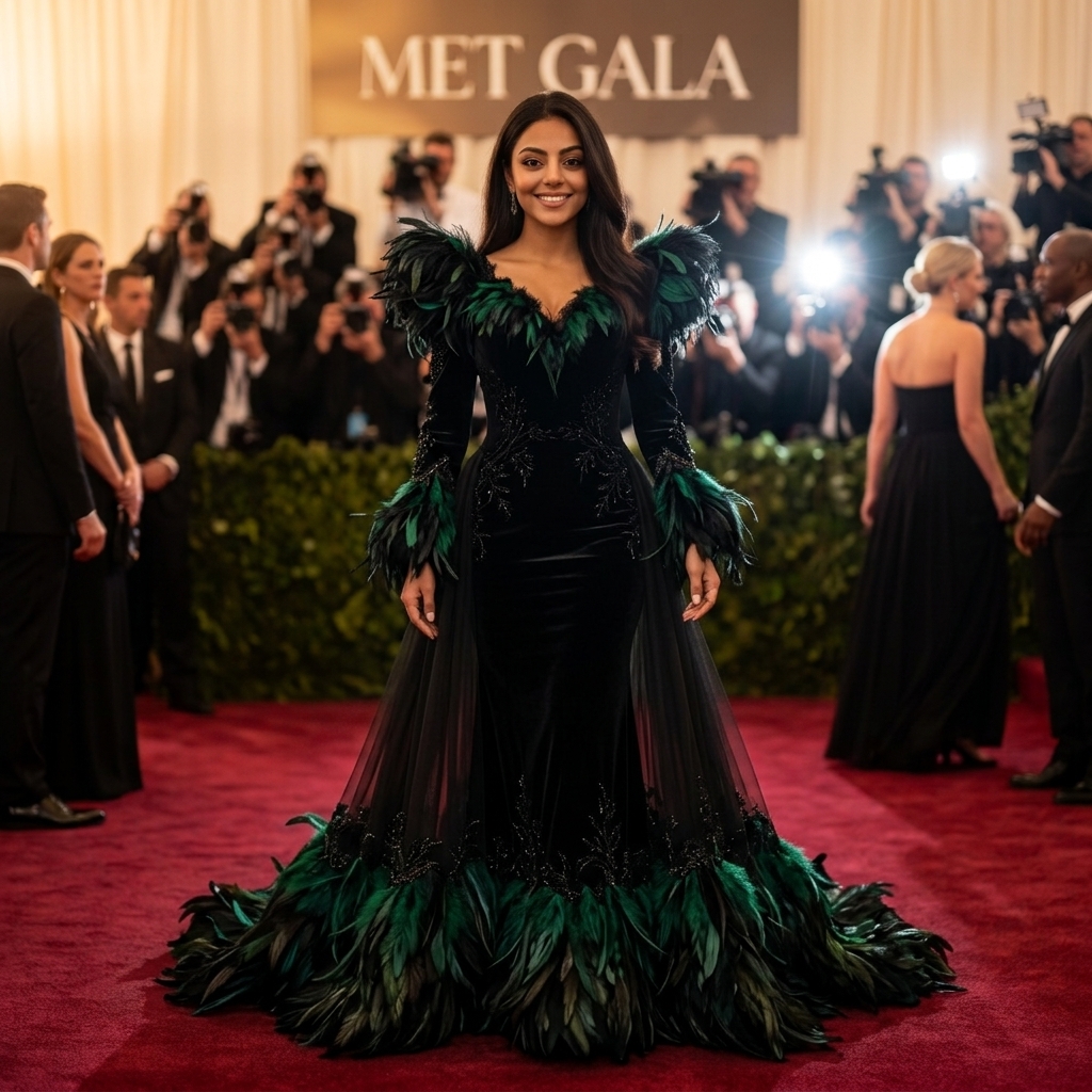 8 Met Gala Red Carpet Gemini AI Prompts for Women's Glam Portraits