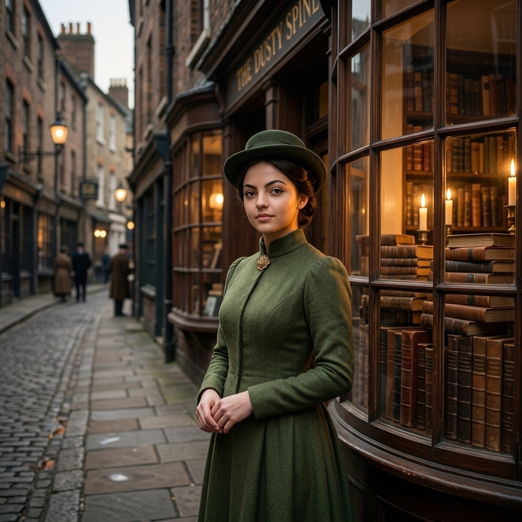 8 Victorian Era Street Gemini AI Prompts for Women's Historical Portraits