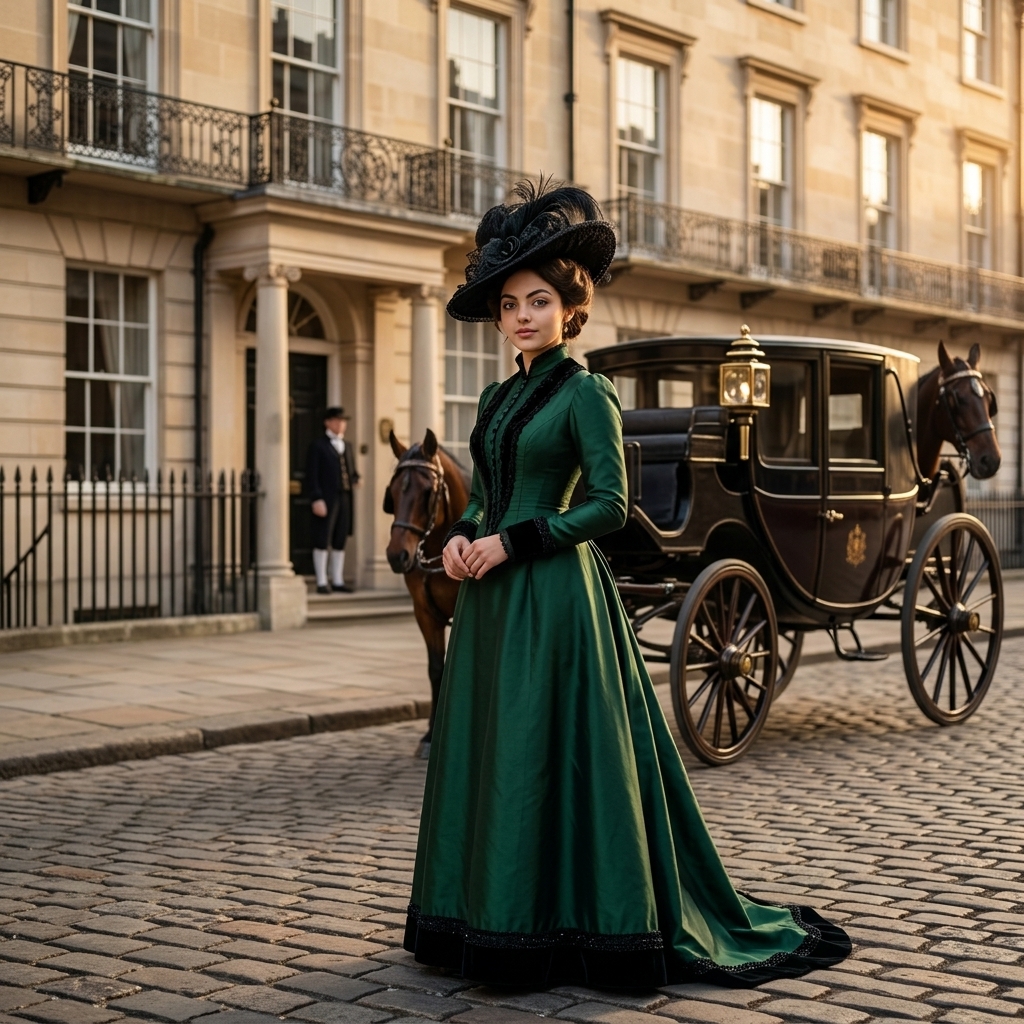 8 Victorian Era Street Gemini AI Prompts for Women's Historical Portraits