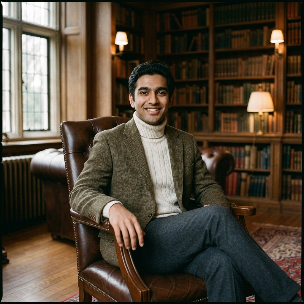 8 Old Money Aesthetic Gemini AI Prompts for Men's Portraits